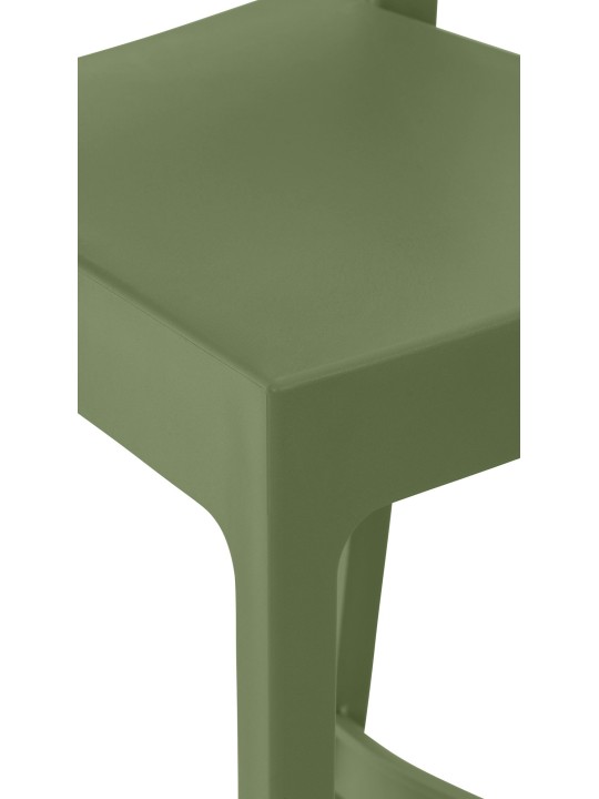 Sada 2 barových stoličiek Maya, olivová