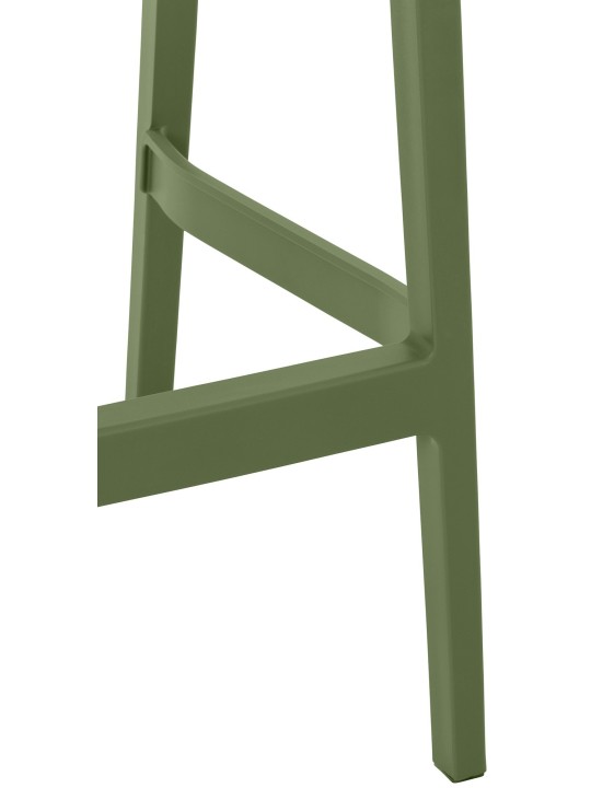 Sada 2 barových stoličiek Maya, olivová