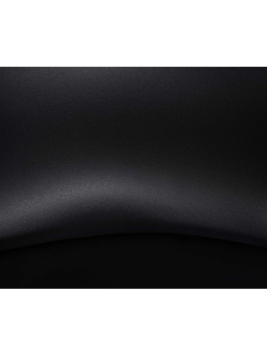 Sada 2 barových stoličiek Almada z umelej kože, čierna