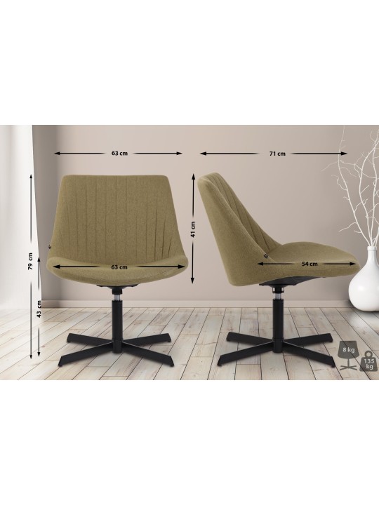 Ležadlo Granby, zelená