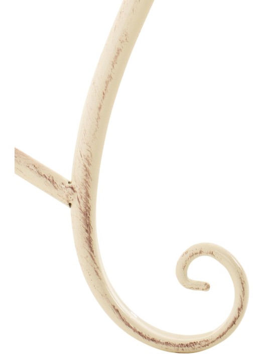 Záhradná lavica Tara, antická krémová