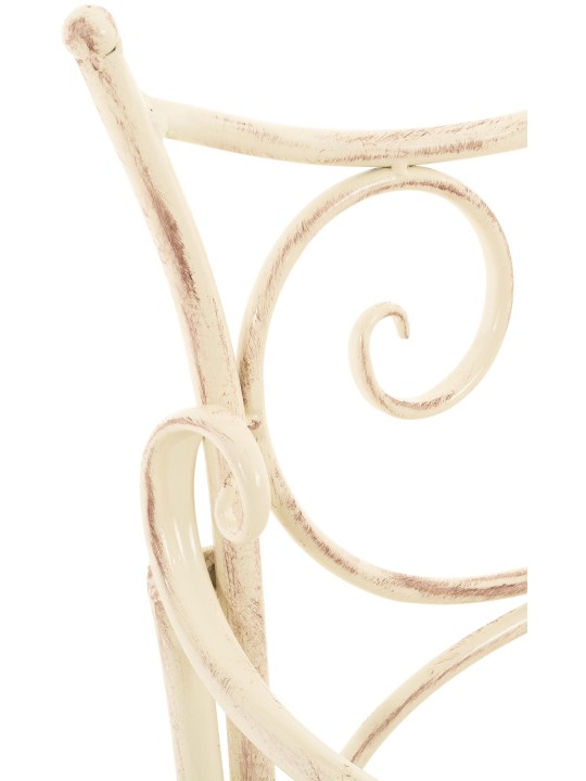 Záhradná lavica Tara, antická krémová