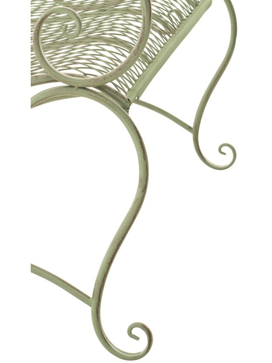 Záhradná lavica Tara, antická zelená