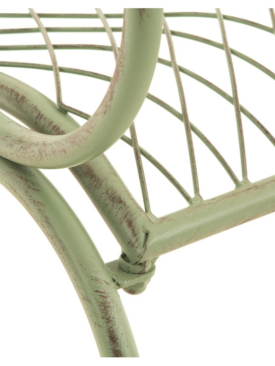 Záhradná lavica Tara, antická zelená