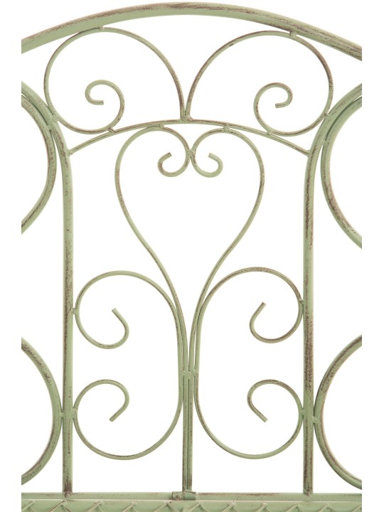 Záhradná lavica Tara, antická zelená