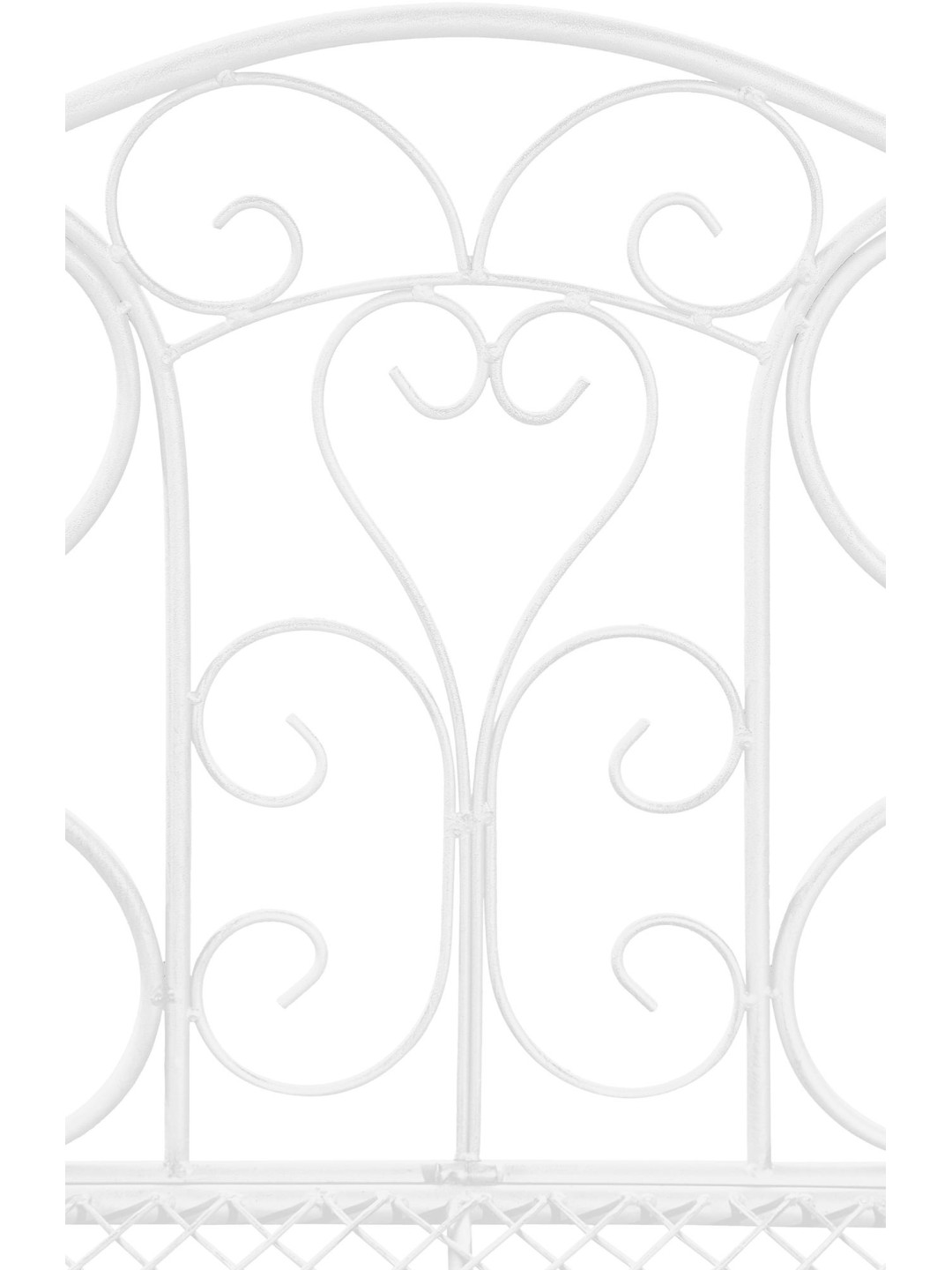 Záhradná lavica Tara, biela