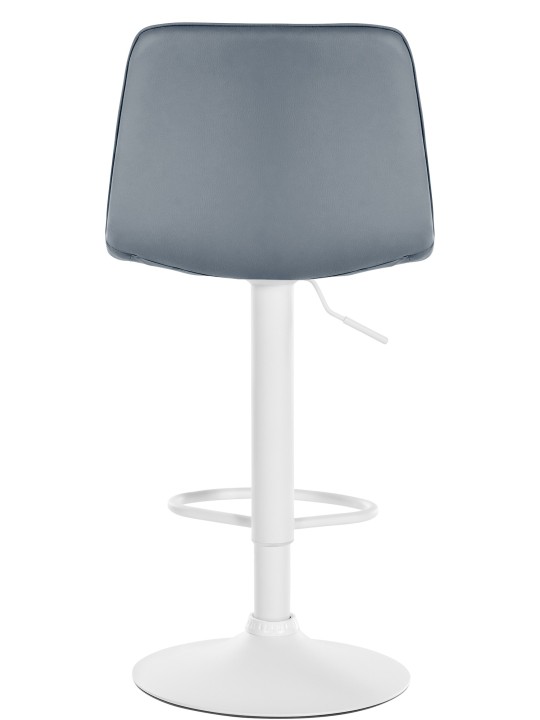 Sada 2 barových stoličiek Lex umelá koža W, sivá