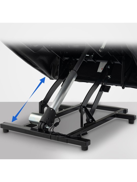 Kreslo Andover látka, tmavosivá