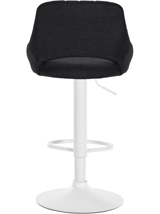 Barová stolička Milet látka, čierna