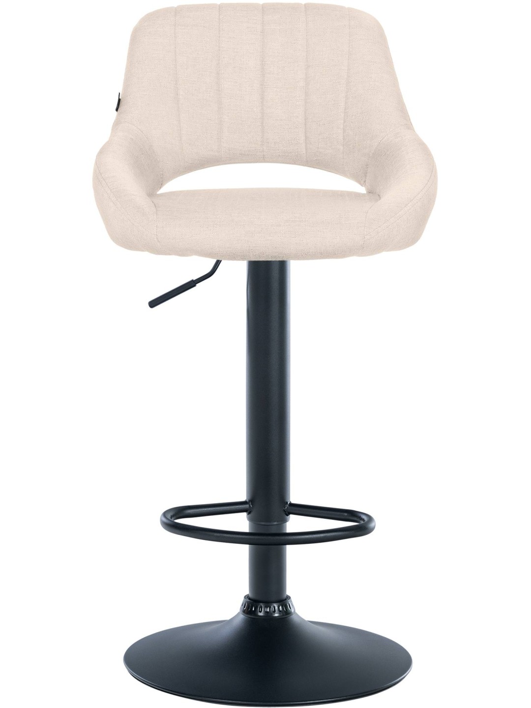 Barová stolička Milet látka, krémová