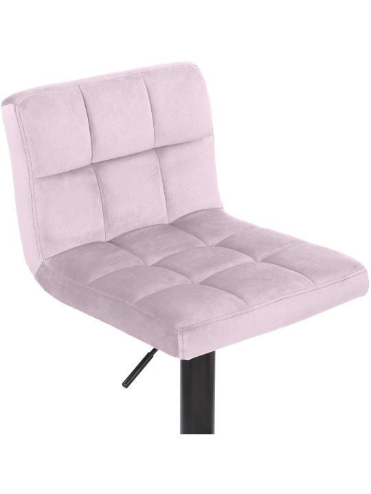 Barová stolička Feni velvet, ružová Barová stolička Feni velvet, ružová
