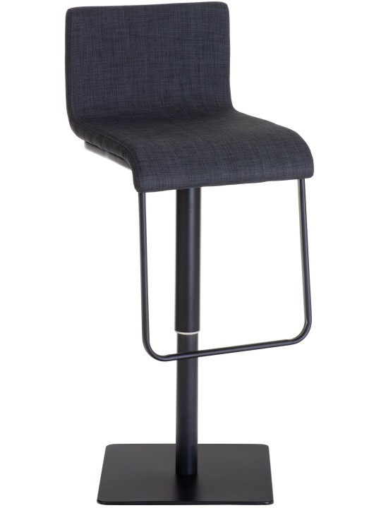 Barová stolička Limon B látka, tmavosivá