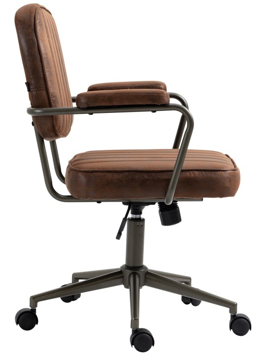 Kancelárska stolička Natrona, koňaková