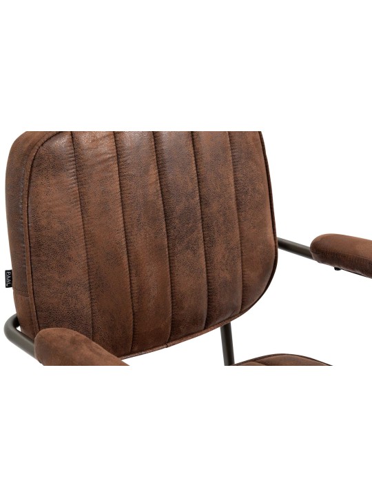 Kancelárska stolička Natrona, koňaková