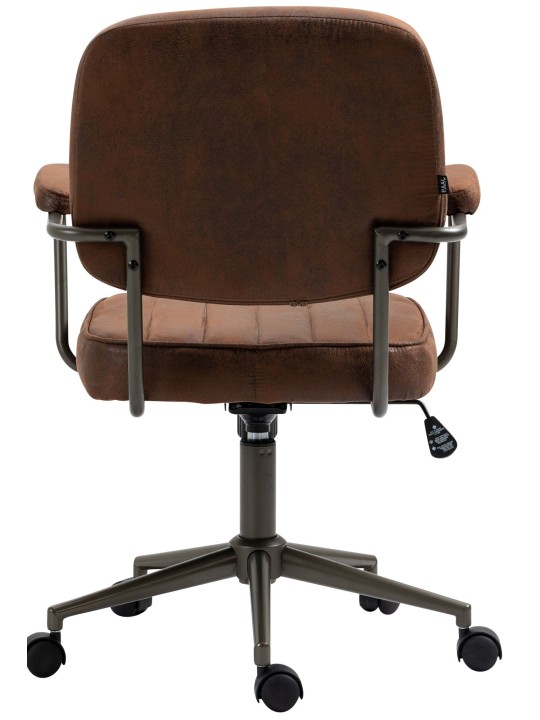 Kancelárska stolička Natrona, koňaková