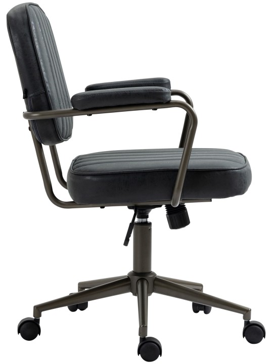 Kancelárska stolička Natrona, antická čierna