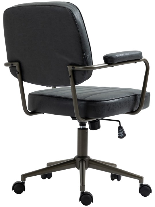 Kancelárska stolička Natrona, antická čierna