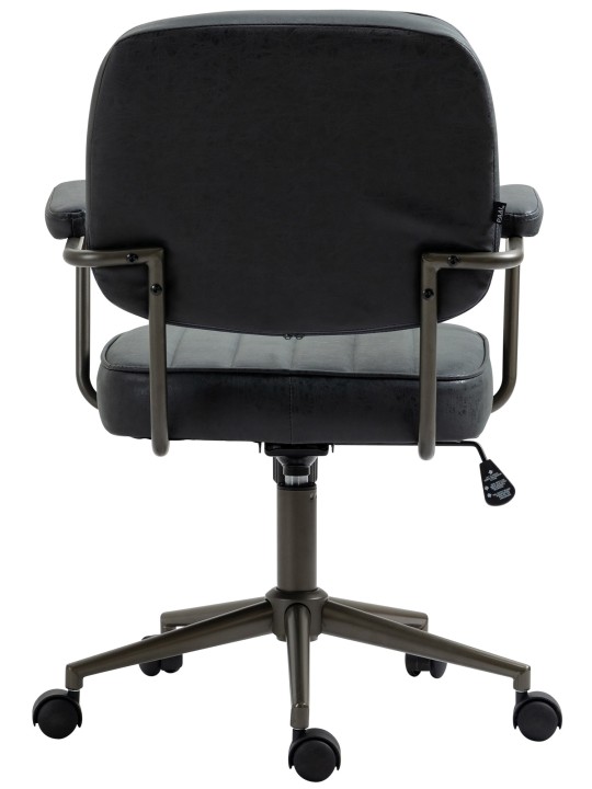 Kancelárska stolička Natrona, antická čierna