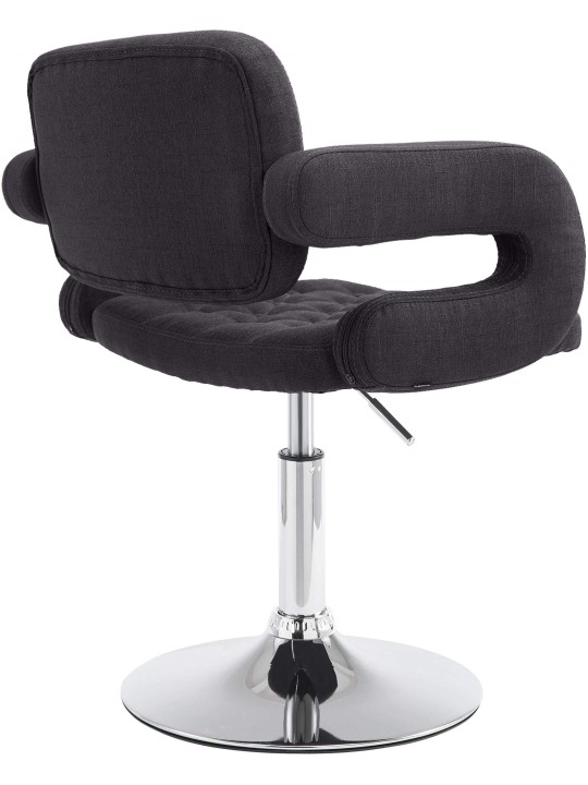 Lehátko látka Dublin, čierna