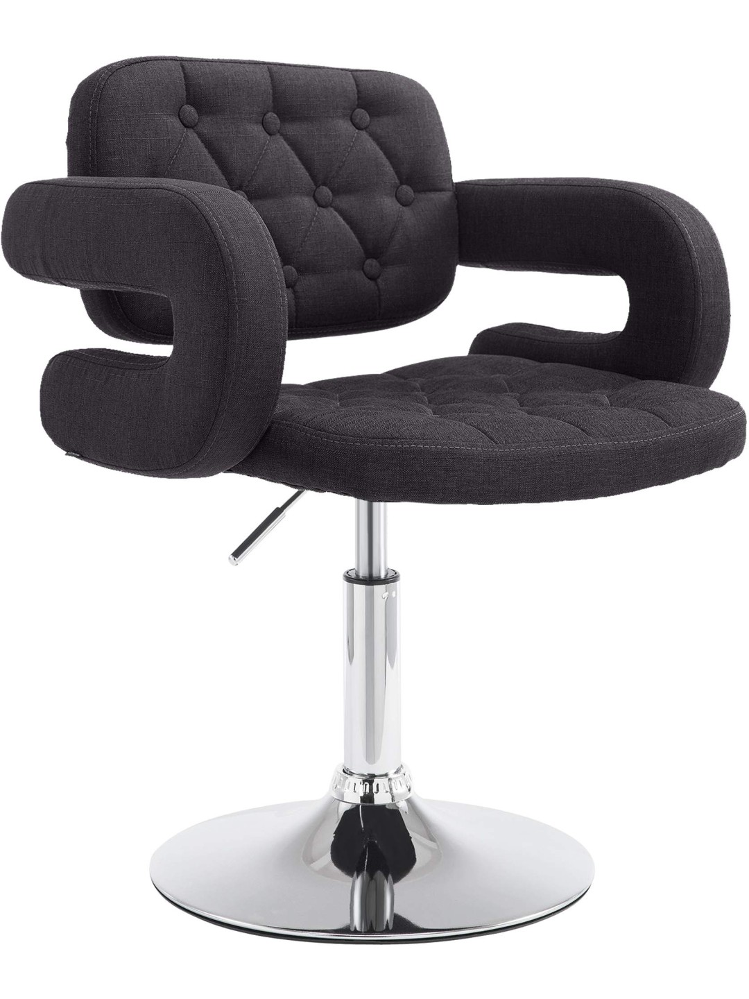 Lehátko látka Dublin, čierna