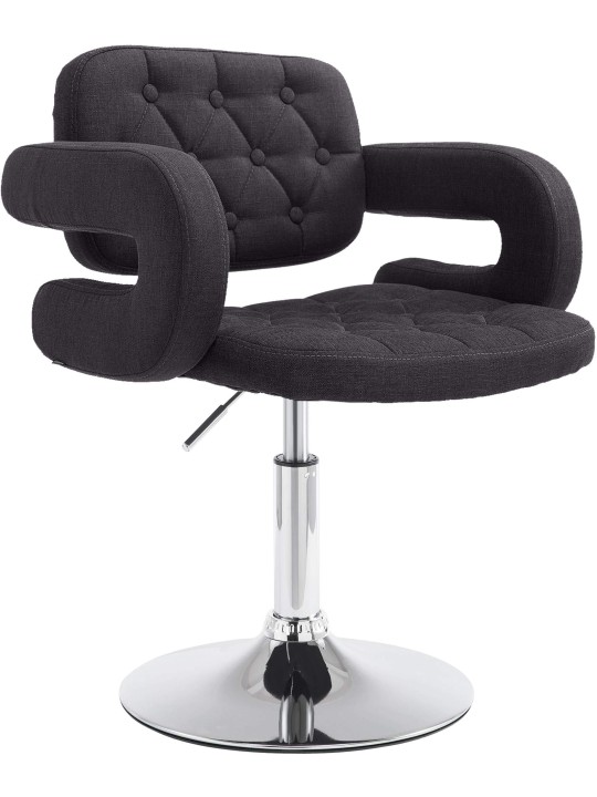 Lehátko látka Dublin, čierna