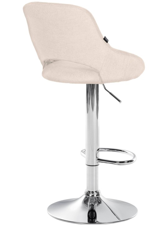 Sada 2 barových stoličiek Milet látka C, krémová