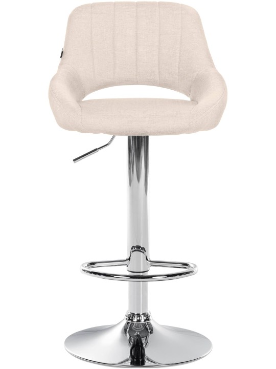 Sada 2 barových stoličiek Milet látka C, krémová