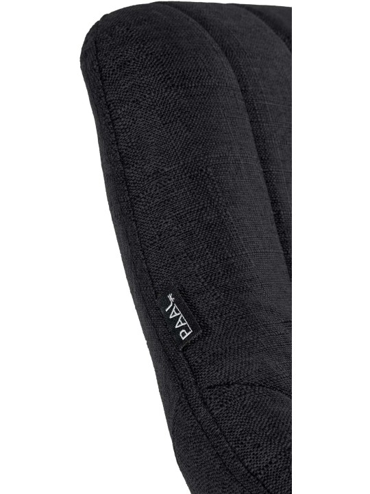 Sada 2 barových stoličiek Milet fabric B, čierna