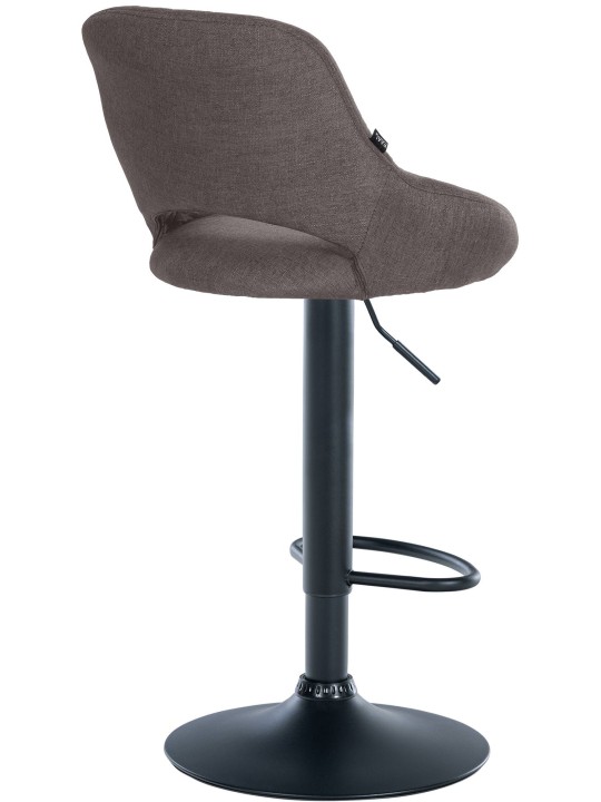 Sada 2 barových stoličiek Milet fabric B, tmavosivá