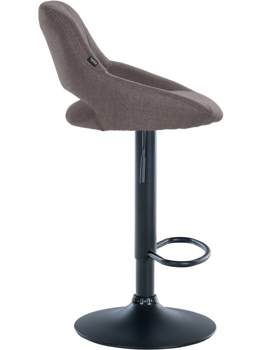 Sada 2 barových stoličiek Milet fabric B, tmavosivá