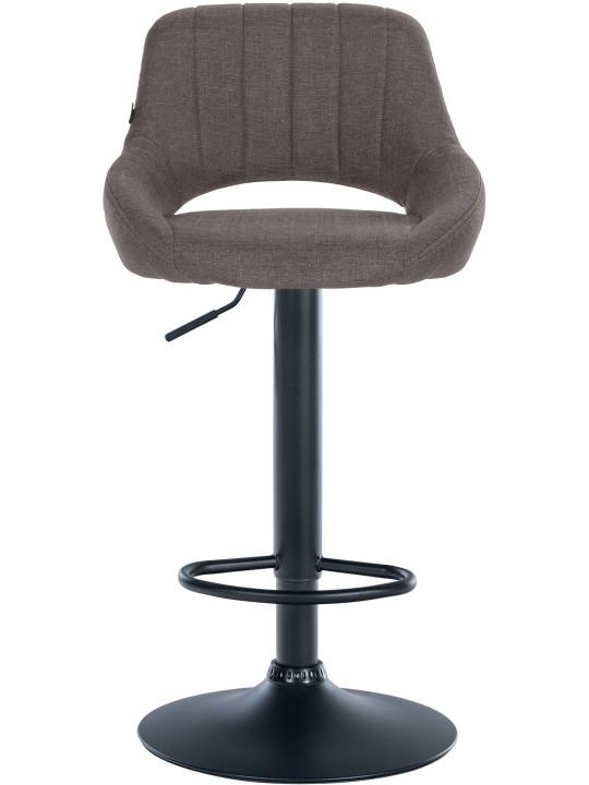 Sada 2 barových stoličiek Milet fabric B, tmavosivá