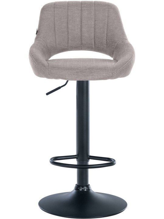 Sada 2 barových stoličiek Milet fabric B, sivá