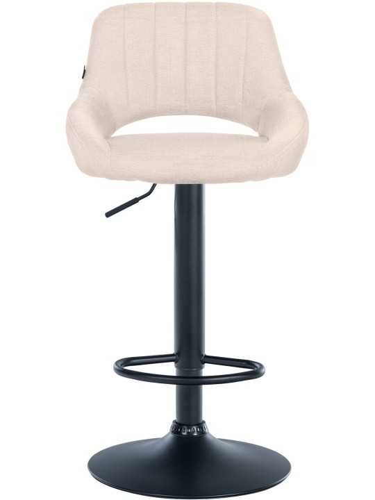 Sada 2 barových stoličiek Milet fabric B, krémová