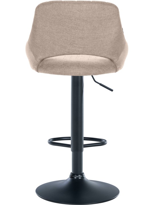 Sada 2 barových stoličiek Milet fabric B, šedohnedá