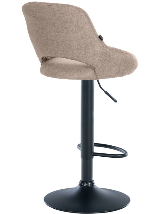 Sada 2 barových stoličiek Milet fabric B, šedohnedá