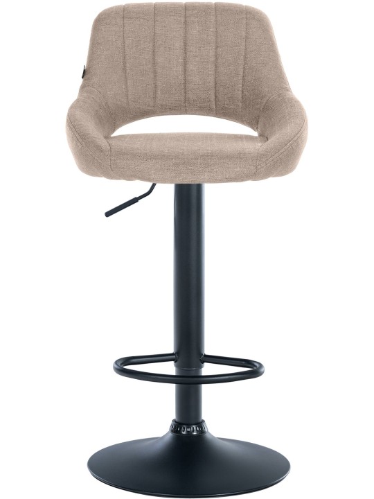 Sada 2 barových stoličiek Milet fabric B, šedohnedá