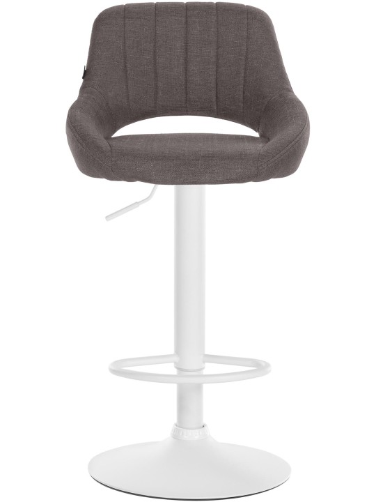 Sada 2 barových stoličiek Milet látka W, tmavosivá