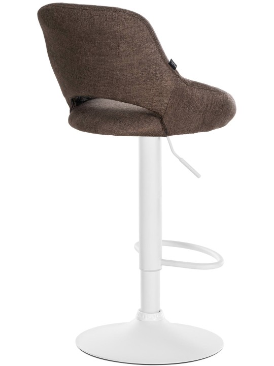 Sada 2 barových stoličiek Milet látka W, hnedá