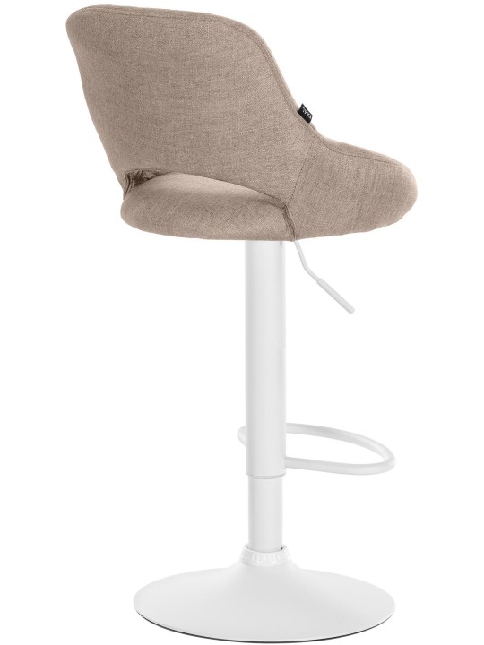 Sada 2 barových stoličiek Milet látka W, šedohnedá