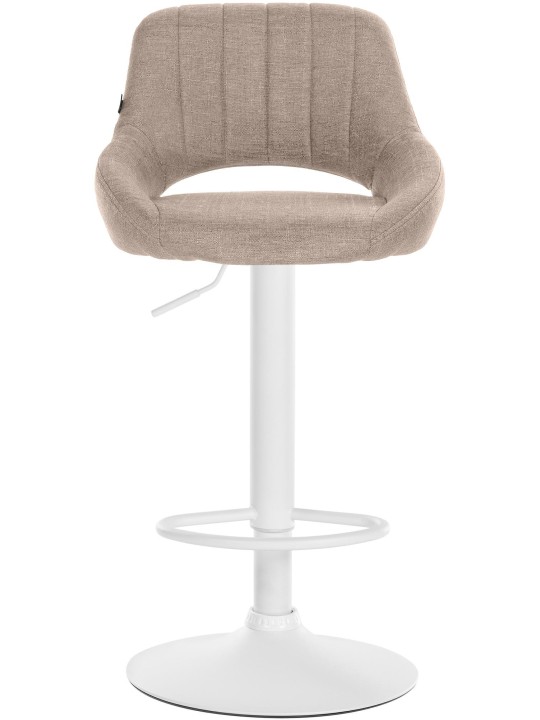 Sada 2 barových stoličiek Milet látka W, šedohnedá