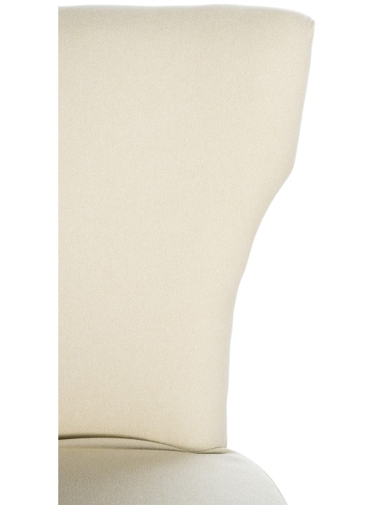 Súprava 2 jedálenských stoličiek Zadar látka antik-tmavá, krémová