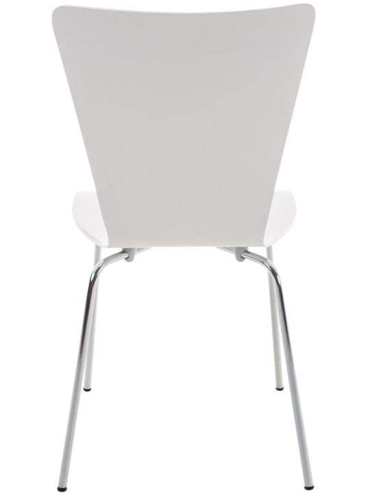 Stolička pre návštevníkov Aaron, biela