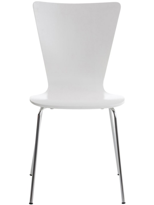 Stolička pre návštevníkov Aaron, biela