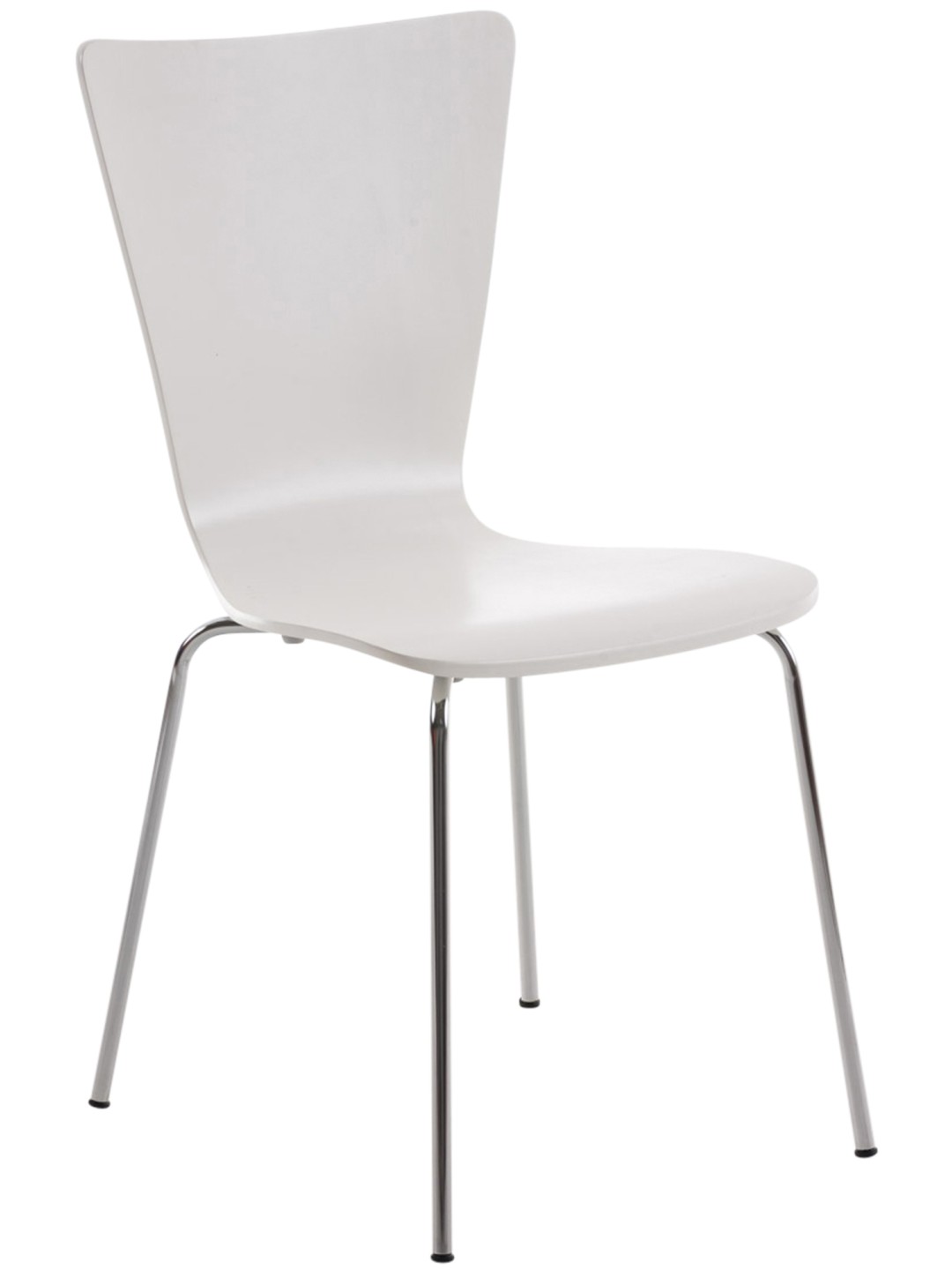 Stolička pre návštevníkov Aaron, biela