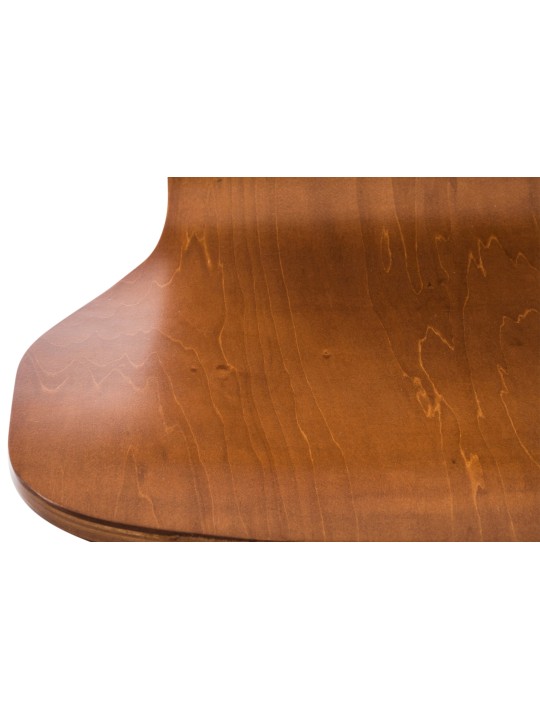 Stolička pre návštevníkov Aaron, hnedá