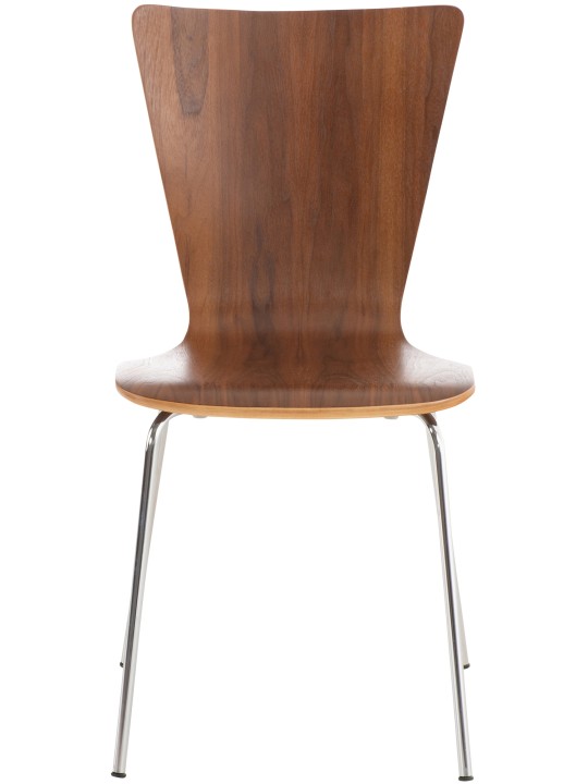 Stolička pre návštevníkov Aaron, orech