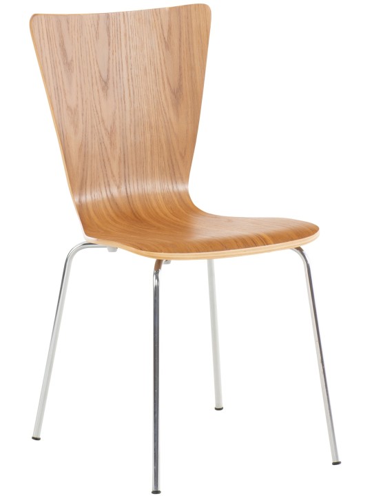 Stolička pre návštevníkov Aaron, dub