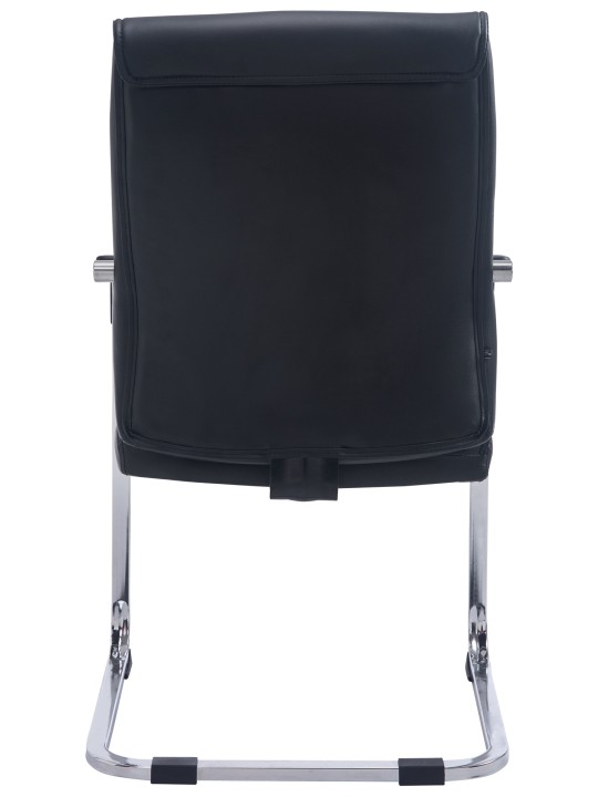 XL stolička pre návštevníkov Anubis, čierna XL stolička pre návštevníkov Anubis, čierna