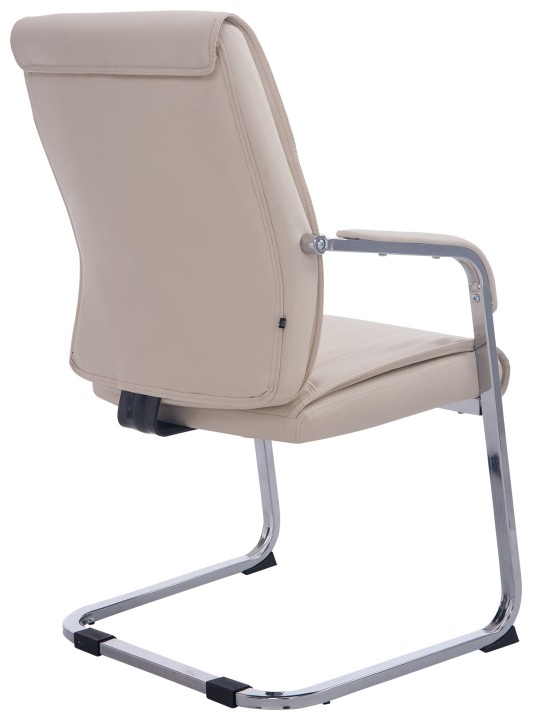 XL stolička pre návštevníkov Anubis, krémová XL stolička pre návštevníkov Anubis, krémová