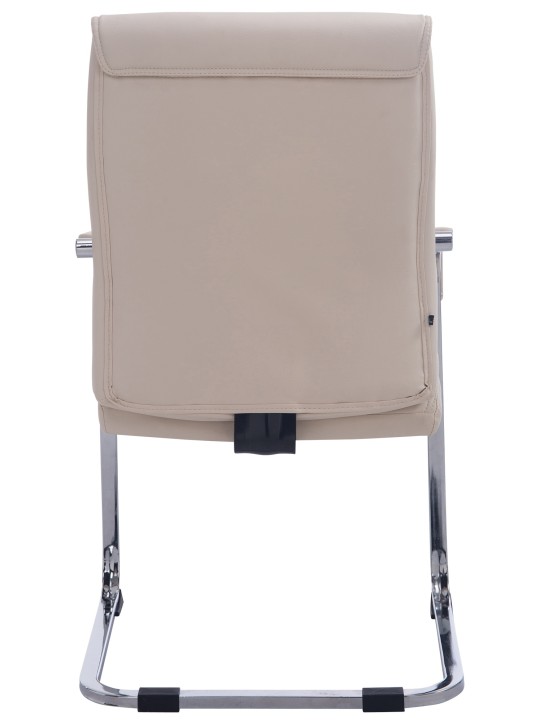 XL stolička pre návštevníkov Anubis, krémová XL stolička pre návštevníkov Anubis, krémová